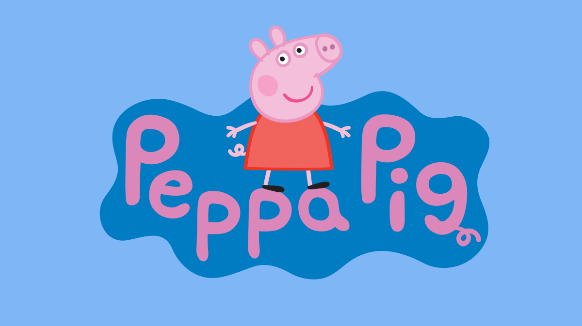 Peppa Pig(B 熊娃娃) 卡通姓名印章 – 一站式姓名貼紙及印章方案